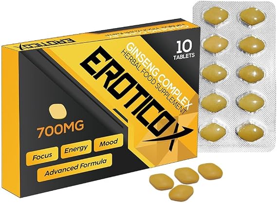 10 Tablets | 100% Natural Herbal Supplement | Manufactured in The UK