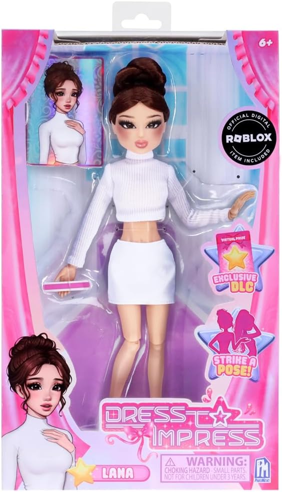 Dress To Impress - Lana Fashion Doll 12" Height, Series 1 With DLC