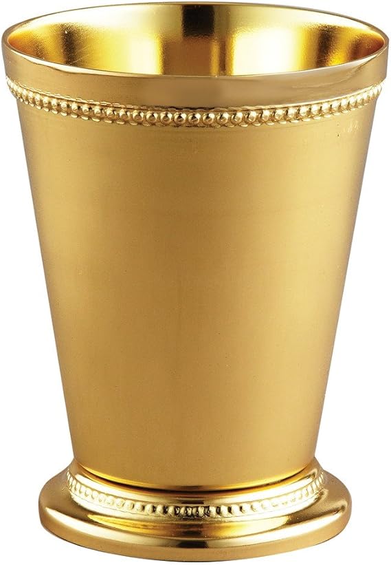 Elegance Mint Julep Cup, 12-Ounce, Gold Finish