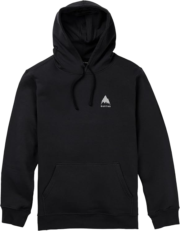 Burton Mountain Pullover Hoodie, True Black, Small