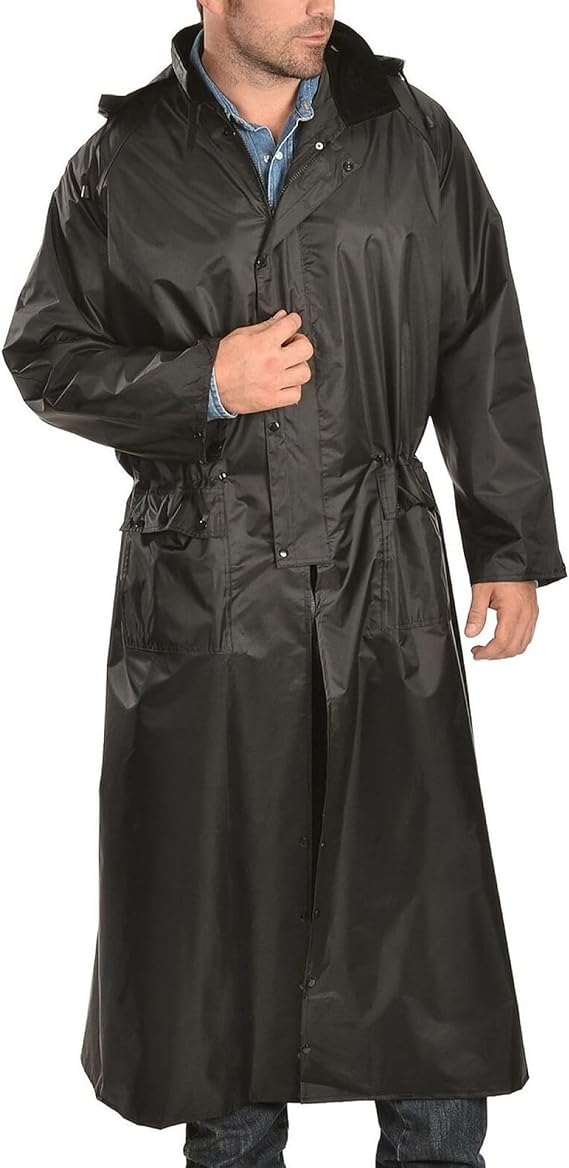 Double-s mens Saddle Slicker Adult Rain Coat