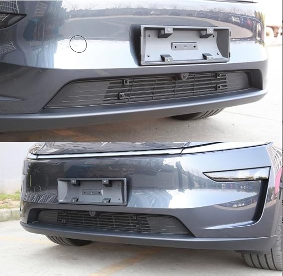 TESLA MODEL Y JUNİPER PREMİUM Ön Tampon Orta Izgara Koruyucu