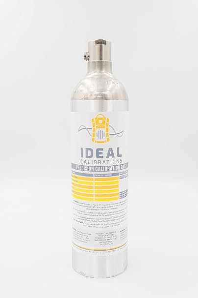 4-Gas Calibration Gas Blend for BW Technologies GasAlert MicroClip, GasAlert MicroClip X3, GasAlert MicroClip XT, GasAlert Max XT II, GasAlert Micro 5, GasAlert Micro, GasAlert Quattro (34L)