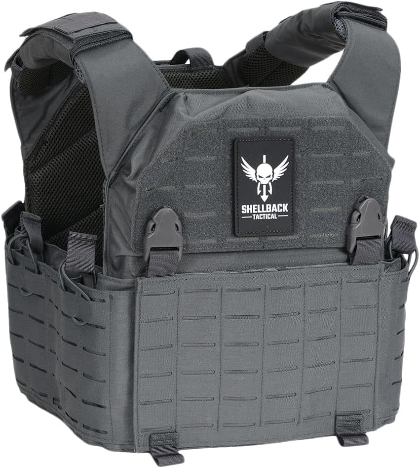 SHELLBACK TACTICAL Rampage 2.0 Plate Carrier Laser Cut Wolf Gray