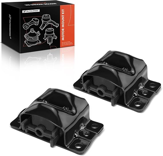 A-Premium 2PCS Front Left Right Engine Motor Mount Set Compatible with Chevrolet Malibu Impala Camaro C10 C20 Suburban Blazer Caprice & GMC C15 C2500 Jimmy K1500 P3500 & Buick & Cadillac & Oldsmobile