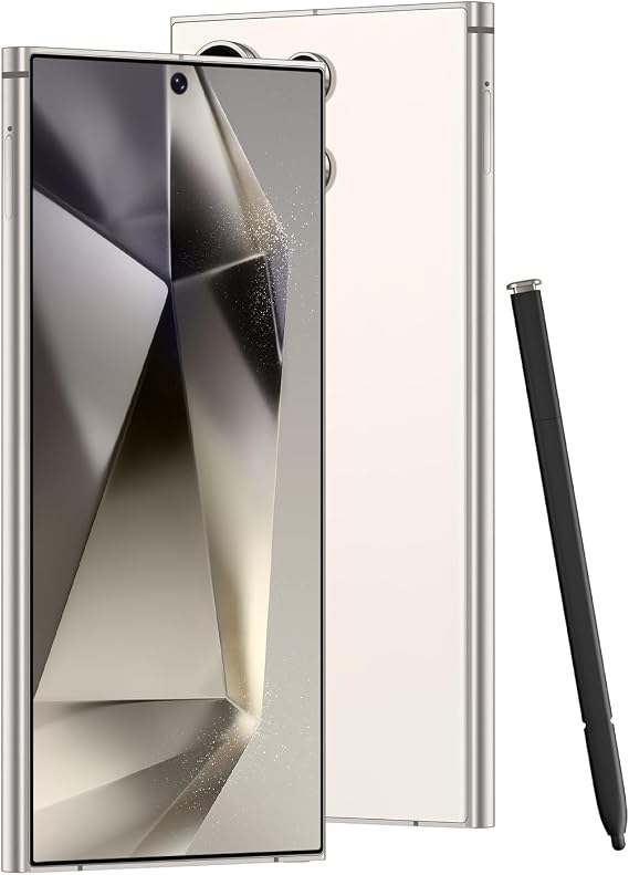 Unlocked Smart Phone | X24 Ultra Android Phone | 8+256GB Unlocked Cell Phone | 6.8" LCD Display |108MP Camera|6800 mAh Battery|AI Face & Fingerprint Unlock|US Version|Dual-SIM (Milk White)