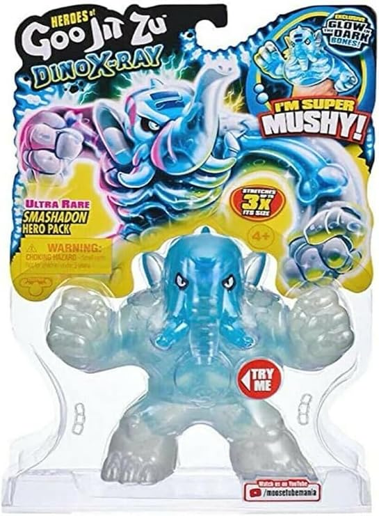 Goo Jit Zu Dino X-Ray Ultra Rare Smashadon Hero Pack