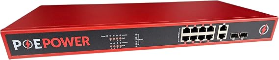 8 Port Unmanaged 802.3bt POE++ Extreme Power Gigabit POE Switch, Full 90 Watts on Each Port, 770 Total Watts Budget, 4 Additional Ethernet & SFP Uplinks, 10/100/1000, UL Listed TAA Compliant
