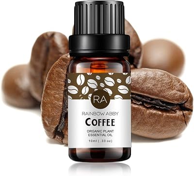 Coffee Essential Oil - 100% Pure Oganic Plant Premium Grade Aroma Essential Oil for Diffuser - 10ml