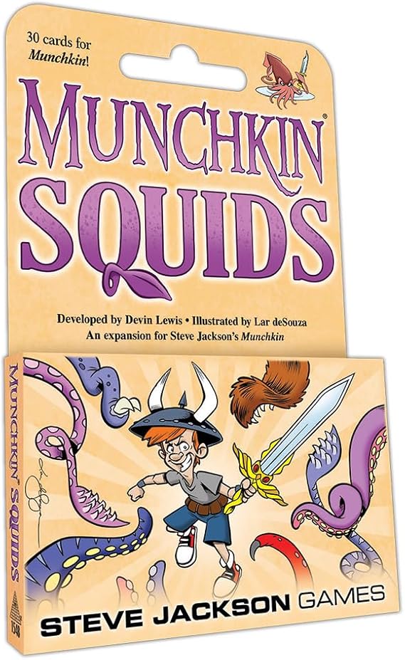 Munchkin Squids Board Game