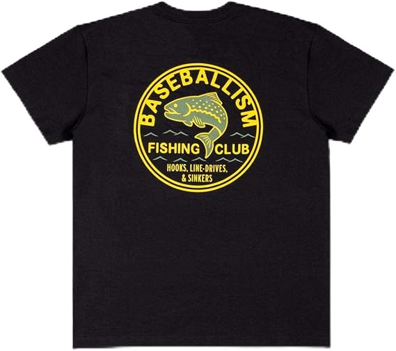 Baseballism Youth Fishing Club T-Shirt