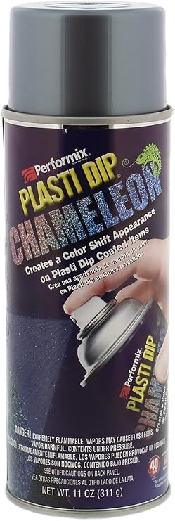 Plasti Dip Turquoise/Silver Chameleon Metalizer 11 oz Spray, Shimmering Metallic Finish Enhancer for Plasti Dip Coatings, Flexible Custom Topcoat for Wheels, Trim, Emblems, Accents, Crafts & DIY Projects