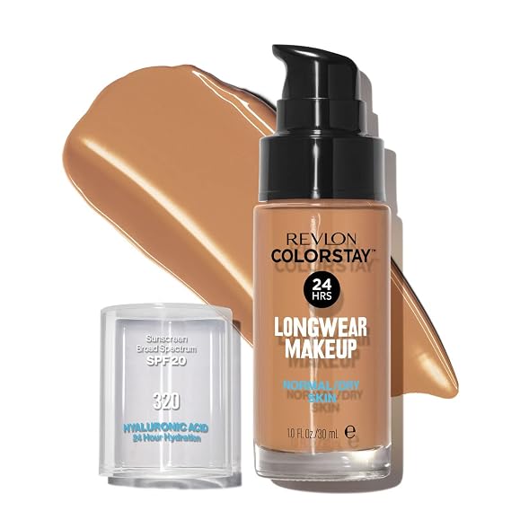 Revlon Colorstay SPF 20 Makeup Foundation for Normal/Dry Skin, True Beige, 1 Ounce