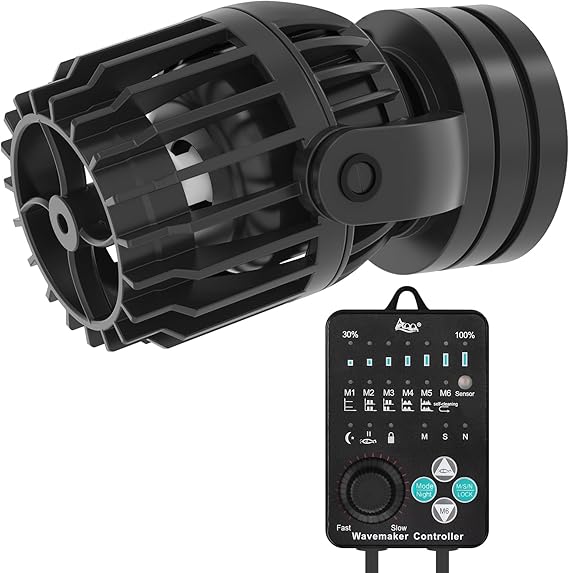 AQQA Aquarium Wave Maker 2113GPH, DC Circulation Pump with Controller