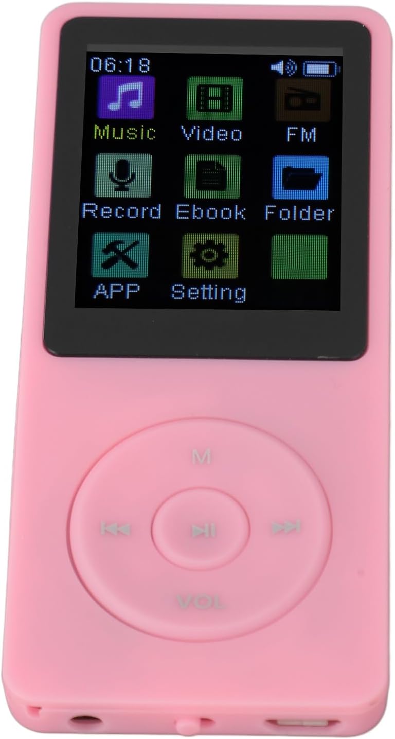 MP3 Music Player StudentE Book Mini Walkman, TFT Sports Card, MP3 MP4 Player 8g