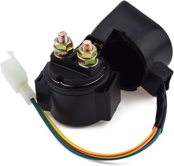 Engine 125cc Starter Solenoid Fits 4-Stroke 125 ATV Dirt Bikes Scooters Go Kart Dne Buggys 4 Wheelers
