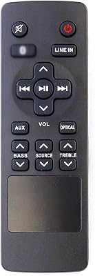 ALLIMITY RTS7010B Replaced Remote Control Fit for RCA Home Theater Sound Bar RTS7010B-E1 RTS7110B RTS7630B RTS739BWS