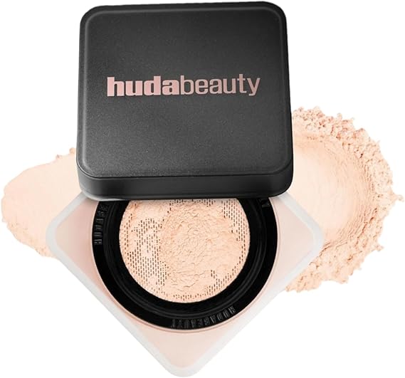 Huda Beauty Easy Bake Loose Baking & Setting Powder Oil-controlling and Refreshing Concealing and Long-lasting Makeup (Cupcake)