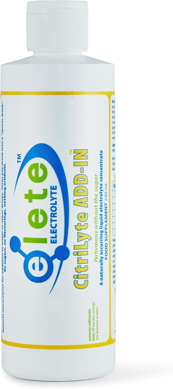 elete CitriLyte Electrolyte Concentrate – Makes 96 litres – 240ml Refill