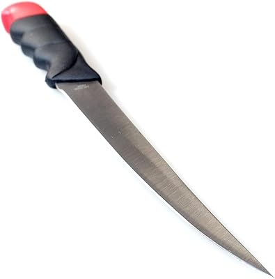 ASR Outdoor Fixed Blade Utility Fishing Fillet Knife, 6 Inch