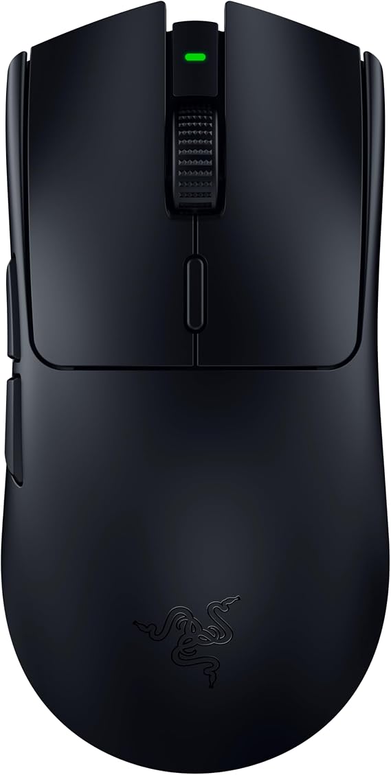 Razer Viper V3 HyperSpeed - Kablosuz Esports Fare (Focus Pro 30K Optik Sensör, 280 saate kadar Pil, 2. Nesil Mekanik Fare Anahtarları, 4000 Hz Kablosuz Örnekleme Hızı) Siyah
