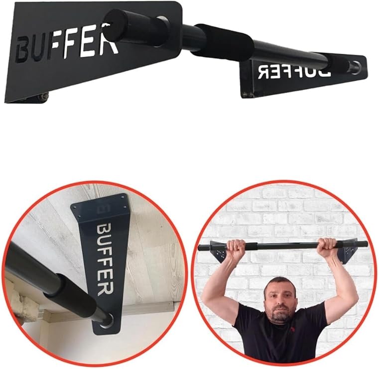 Buffer Barfiks Demiri, Çelik Flans, Süngerli, Antrasit