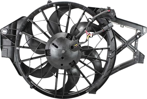 Garage-Pro Cooling Fan Assembly Compatible with Ford Mustang 2001-2004 Radiator Fan, 4.6L, Single fan