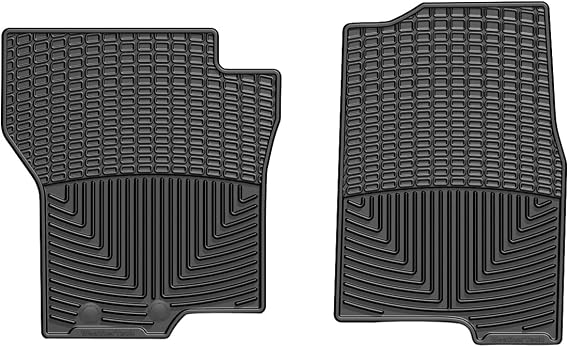 WeatherTech All-Weather Floor Mats for Lincoln Navigator, Expedition 1st Row (W241), Black