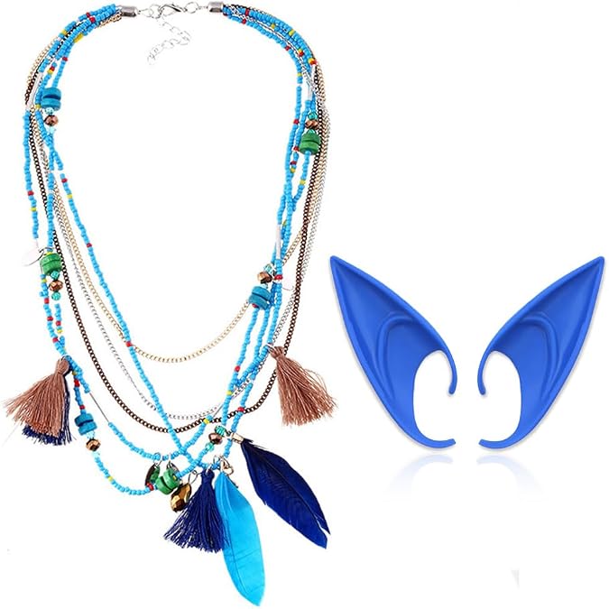 Avatar Costume Women Halloween Dress up Masquerade