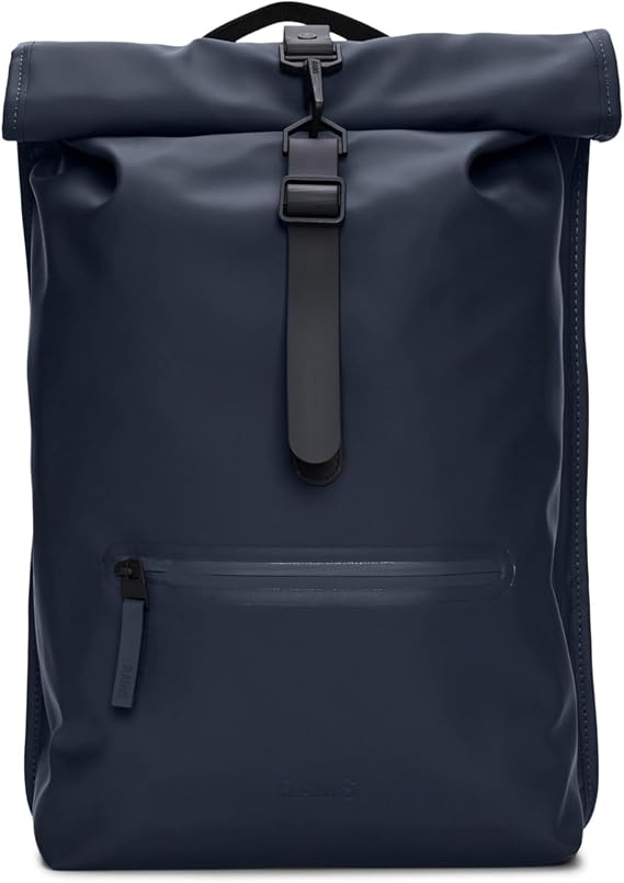 RAINS Rolltop Rucksack Backpack 13320 Navy