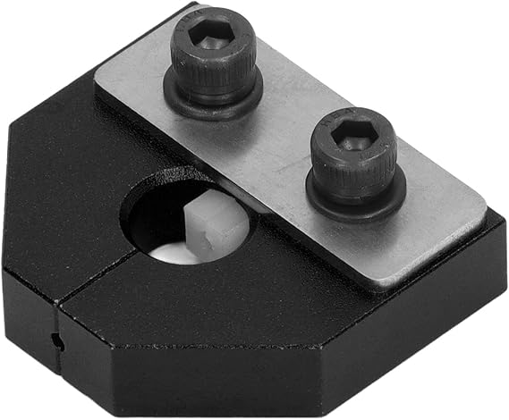 Wide Compatibility with Filament Welders, Standard Design Aluminum Alloy Filament Welding Connectors, PLA (Black)