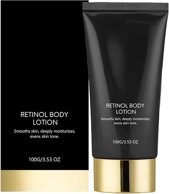 2026 New Upgrade Moisturizing Retinol Lotion,Retinol Body Lotion, Firming Body Cream for Crepey Skin Lotion for Neck All Body Skin 100g