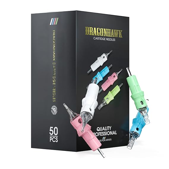 Dragonhawk #12 50Pcs Tattoo Cartridge Needles