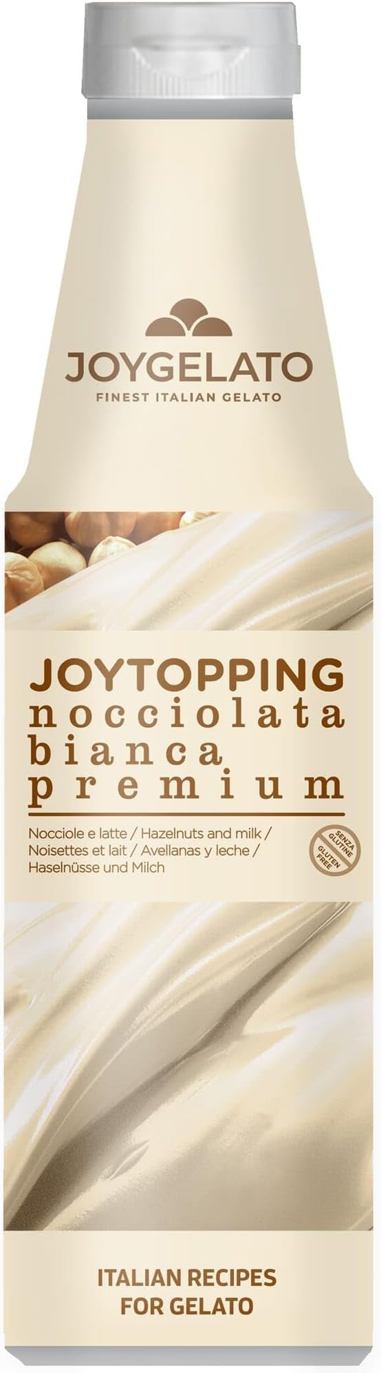 Joygelato Joytopping - Ice Cream Topping Sauce - White Chocolate Flavour - 900g