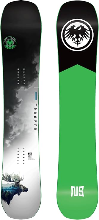 Never Summer Trooper Triple Camber Hybrid Men's All-Mountain Snowboard