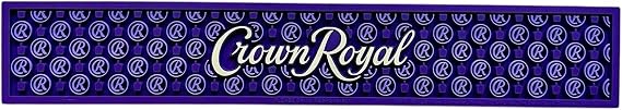 Crown Royal Estate Series Bar Mat - Royal Purple Bottle Logo - 2025 Limited Edition