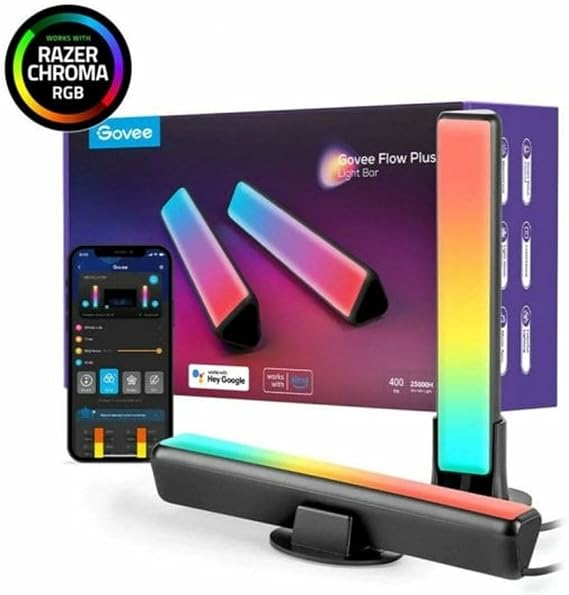Govee Flow Plus Light Bars WiFi Bluetooth Masa Lambası