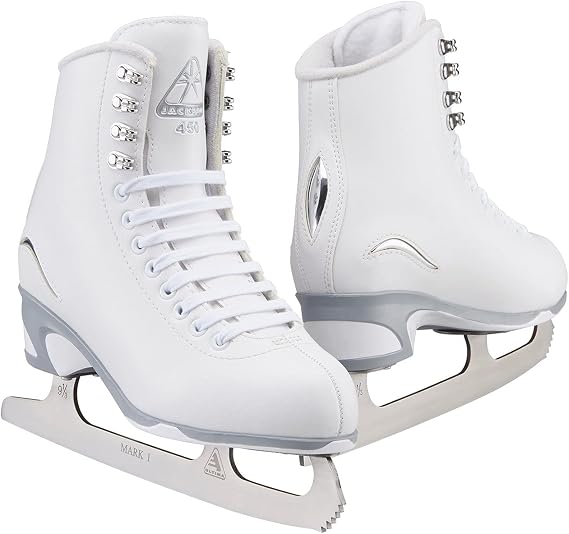 Jackson Ultima Finesse Women's White Figure Ice Skates/Youth 3