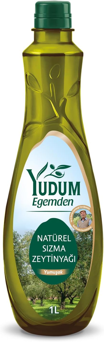 Yudum Egemden Yumuşak Lezzet 1 lt Sızma Zeytinyağı Pet