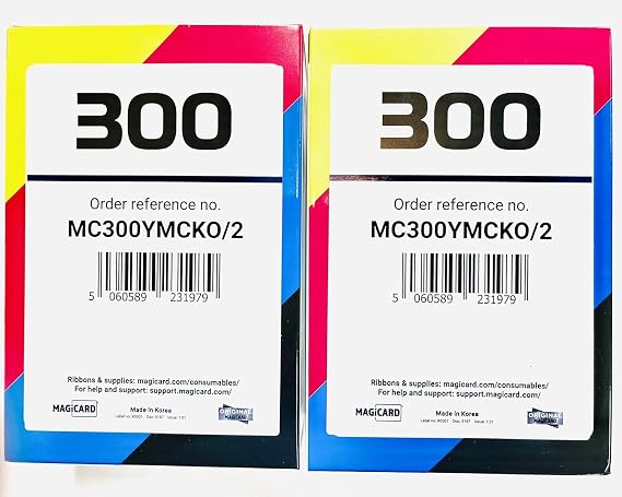 Magicard MC300YMCKO/2 for 300 Series Printers (Qty 2)