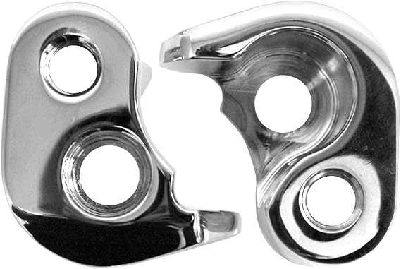 LA CHOPPERS LA-7590-00 Chrome Lowering Kit (Rear)