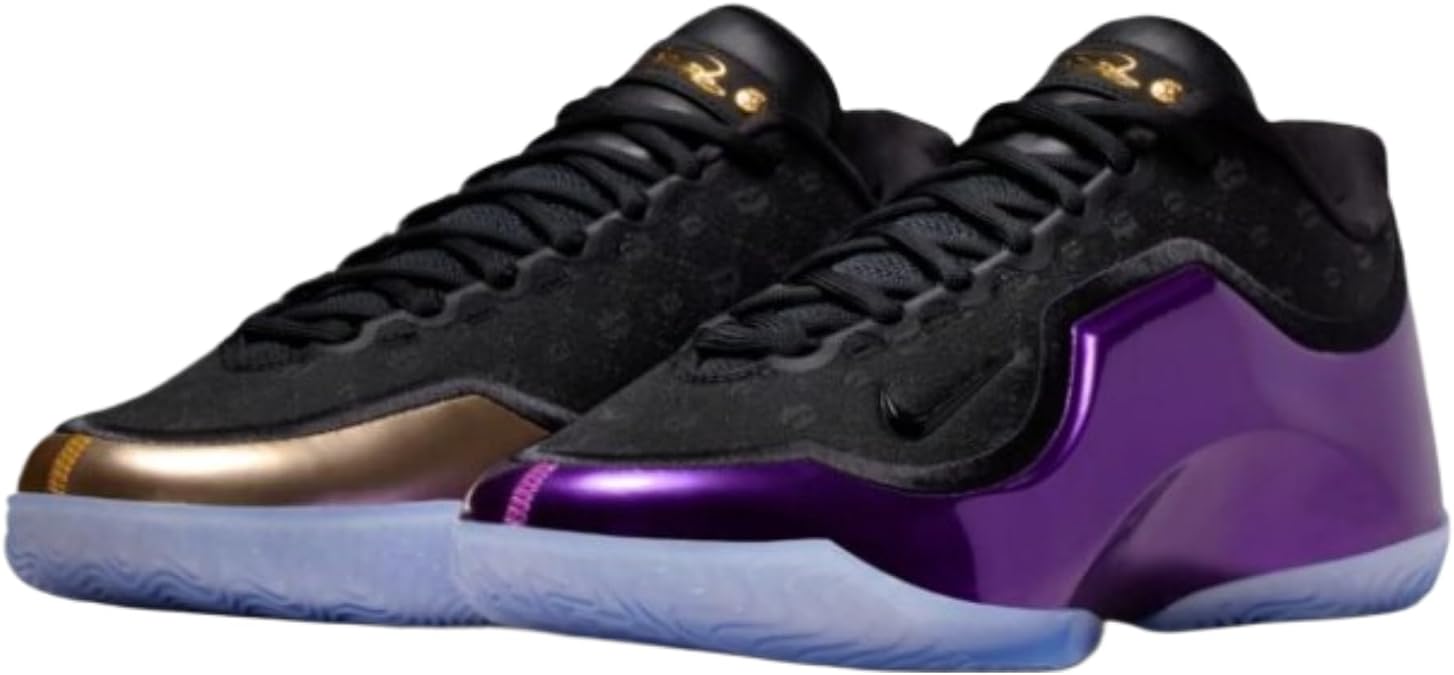 Lebron XXIII Chosen One Basketball Shoes (Black/Metallic Gold/Vivid Purple/Black) Size 13