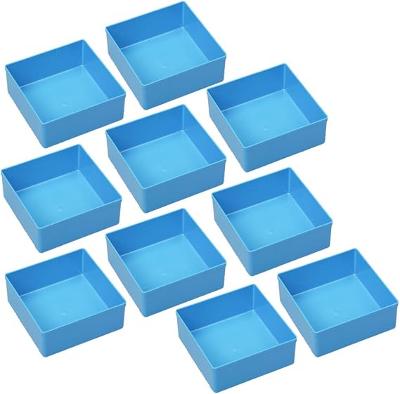 Allit EuroPlus 10 Insert Boxes 45/1 45/2 45/3 45/4 45/5 Industrial Standard Size 3 Blue