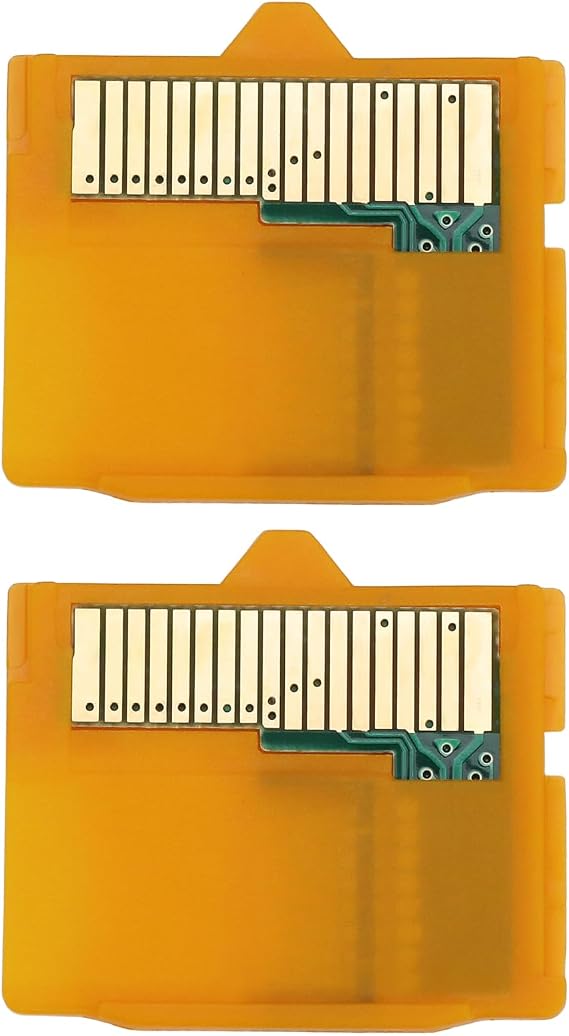 Create idea 2pcs MicroSD TF Card to XD Card Adapte TF to XD Card Holder Memory Card Adapters Compatible with Olympus U1040 u9000 u7000 u6000 SP590 Yellow