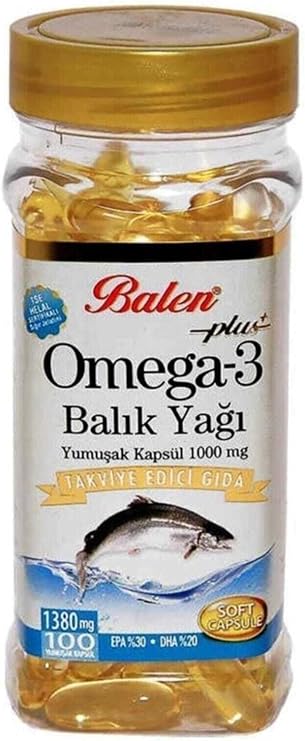 Balen Omega 3 Balık Yağı Yumuşak Kapsül