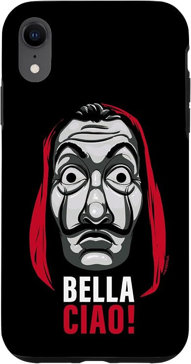 iPhone XR La Casa De Papel The Dali Mask Bella Ciao Case