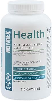 Nutriex Health Comprehensive Multivitamin Supplement