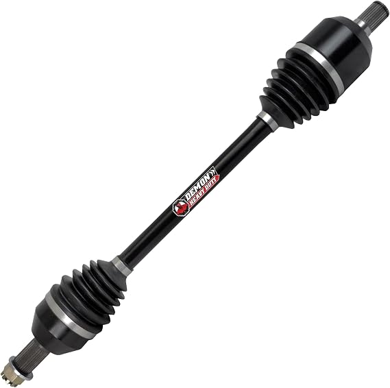Demon Powersports Rear Left/Right Heavy Duty Axle (2014-23) Polaris RZR 1000/Turbo/RS1, Made of 4340 Chromoly Steel, in Dual Heat Treated Strength, Gives Wider Angles OEM: 1333124, 1334487, 1334490