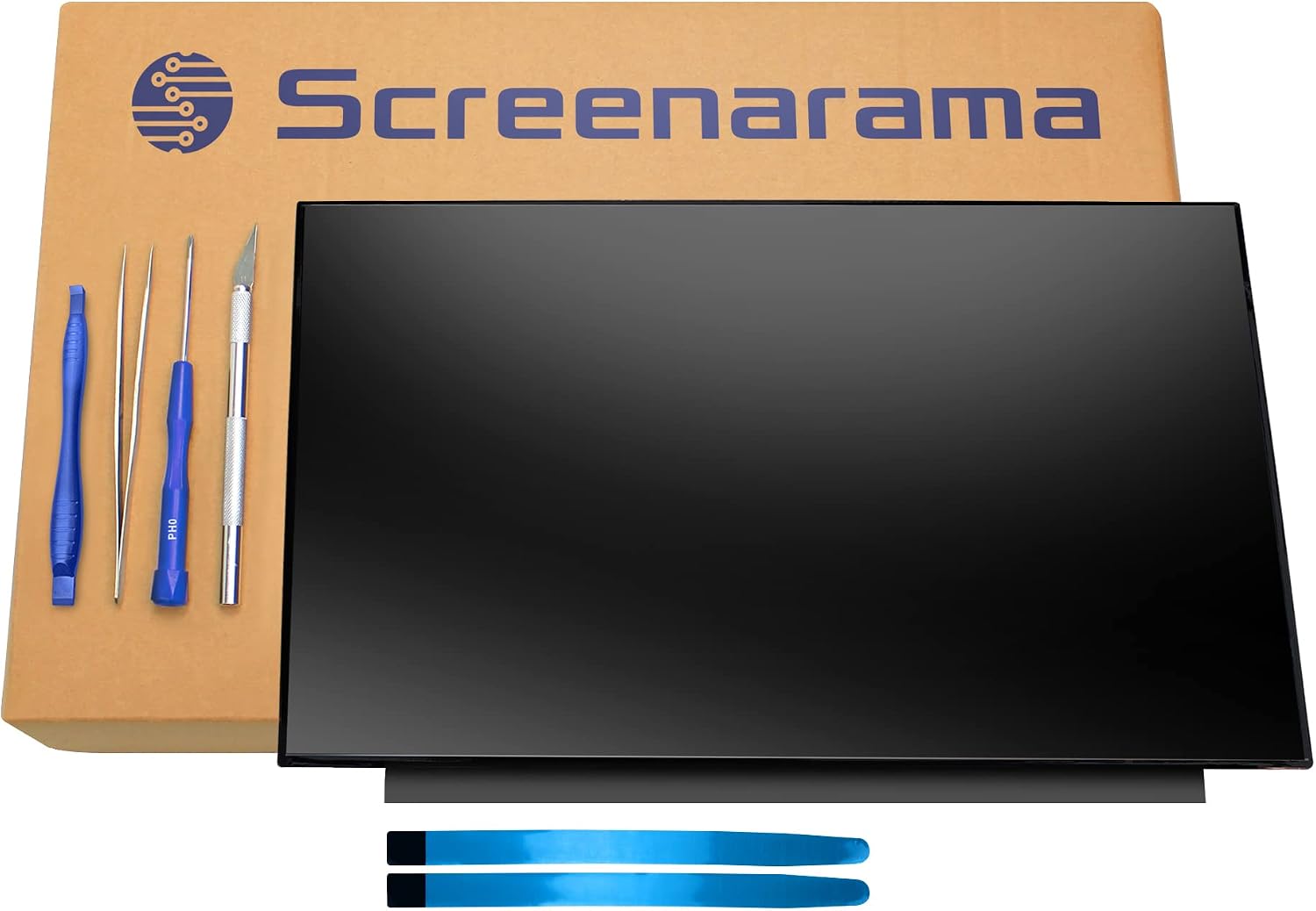 SCREENARAMA New Screen Replacement for BOE NV173FHM-N4K V8.0, FHD 1920x1080, Matte, LCD LED Display with Tools