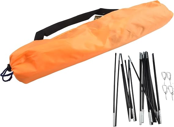 2/3 Person Inflatable Boat Tent For Kayak Canopy Awning Sun Shade Shelter, Coated Pvc Windproof Rain Protection For Fishing Picnic Camping, Blue And Orange, 140X120Cm(S)